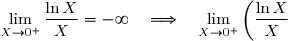 \lim\limits_{X\to 0^+}\dfrac{\ln X}{X}=-\infty\quad\Longrightarrow\quad\lim\limits_{X\to 0^+}\left(\dfrac{\ln X}{X}\right)^n=+\infty\\\\\phantom{XXXXXXiXX}\quad\Longrightarrow\quad(2n)^n\lim\limits_{X\to 0^+}\left(\dfrac{\ln X}{X}\right)^n=+\infty \\\\\phantom{XXXXiXXXX}\quad\Longrightarrow\quad\boxed{\lim\limits_{x\to 0^+}\dfrac{f_n(x)}{x}=+\infty}